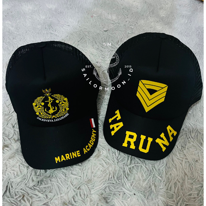 TOPI TARUNA TOPI MARINE ACADEMY TOPI TNI TOPI TENTARA TOPI AAL TOPI MARINIR TOPI MARITIM TOPI SABLON