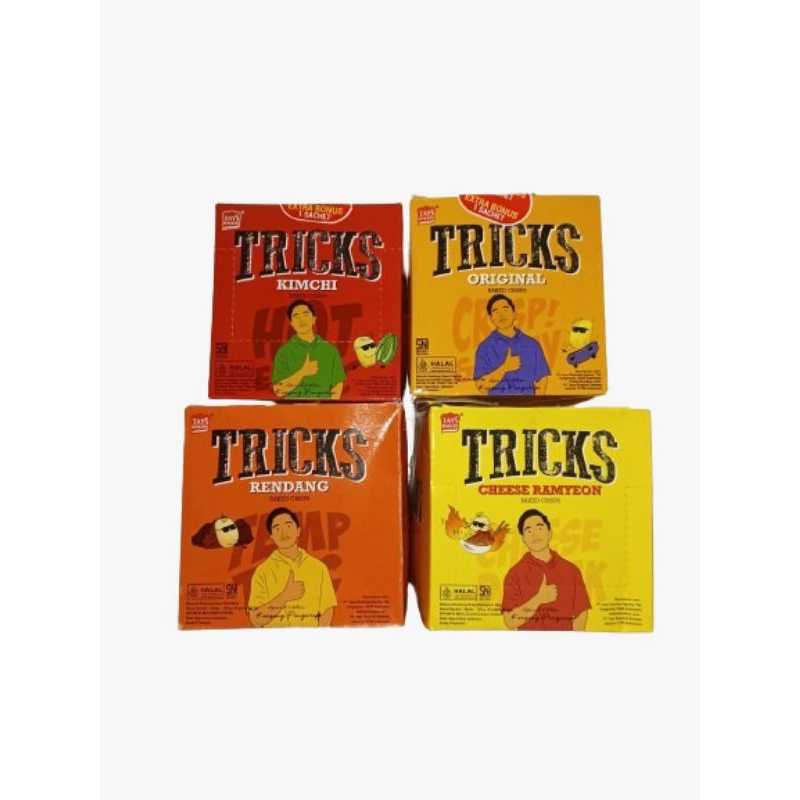 

TRICKS 1 BOX ISI 10pcs 180gr