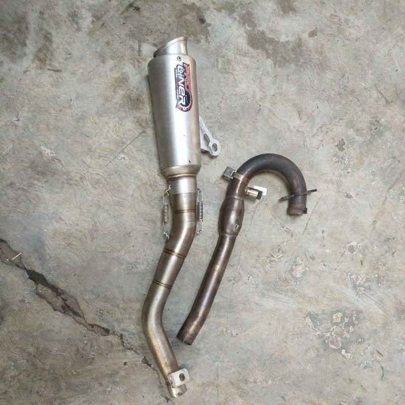 kenalpot KLX d  traker