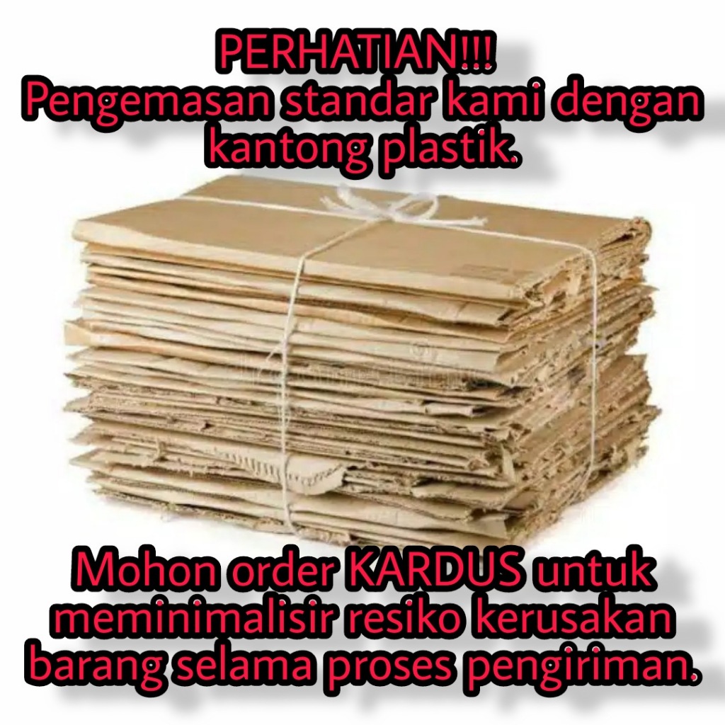 

Kardus Bekas Tambahan Packing Khusus Toko Kami (Bukan Penjual Kardus Bekas!!)