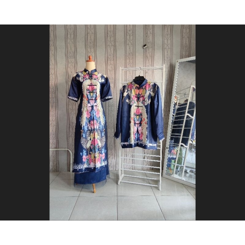 Baju China / baju couple cheongsam silky