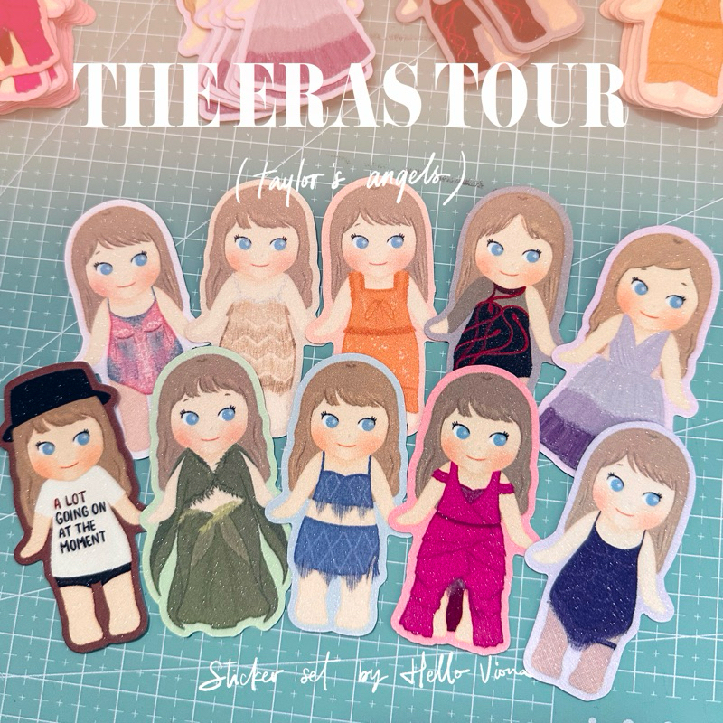

Taylor's Angels Sticker Set | Hello Viona