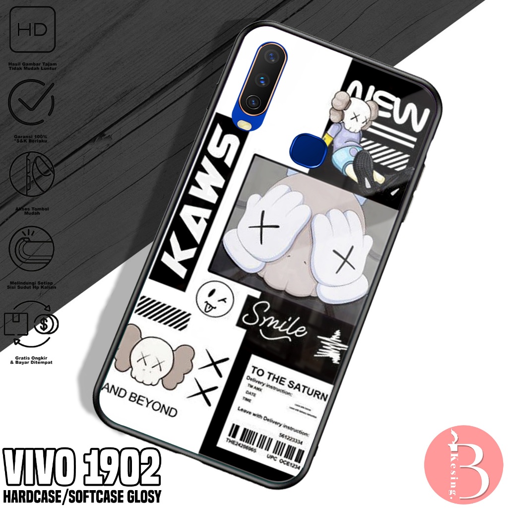 Case VIVO 1902 - Casing VIVO 1902 Motif AES - Silikon Hp VIVO 1902 - 2D Hardcase Glosy - Kesing Hp -