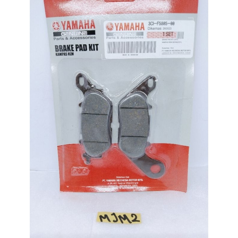 kampas rem dis depan vixion lama, vixion new old, Jupiter mx new.ori