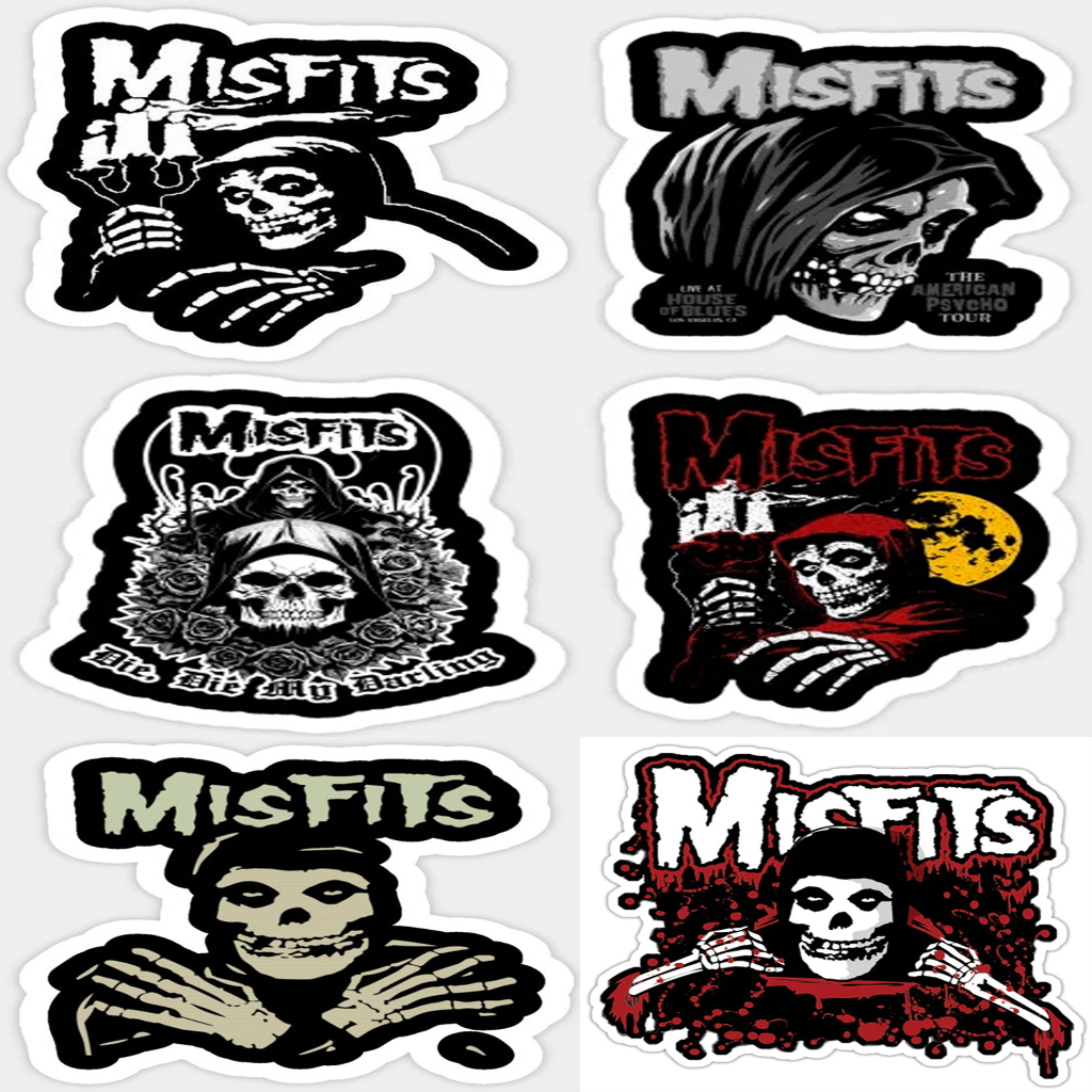 

Sticker Band Misfits