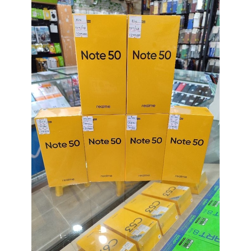 REALME NOTE 50 RAM 4+4/128 BARU 100% GARANSI RESMI 1TAHUN