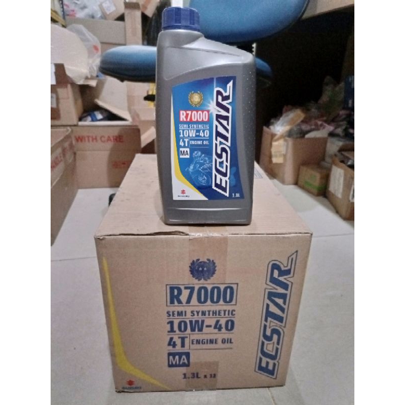 oli ecstar R7000 1300 ML 10/40 original Suzuki