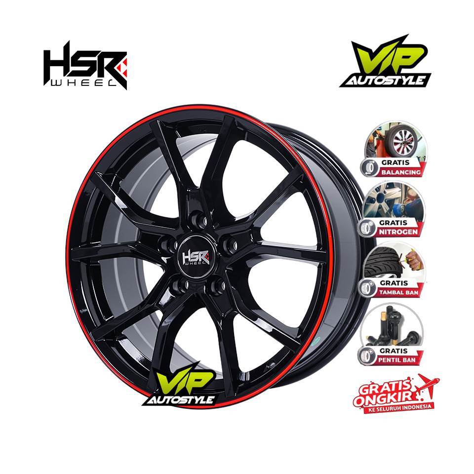 Velg mobil Racing HSR MISATO R16 buat Terios rush ertiga xpander Innova livina