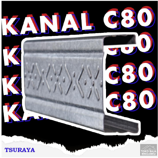 kanal c 80 canal c80 baja ringan galvalum
