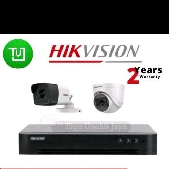 Paket Cctv HikVision 2 Mp 4 Chanel 2 Camera+Pemasangan
