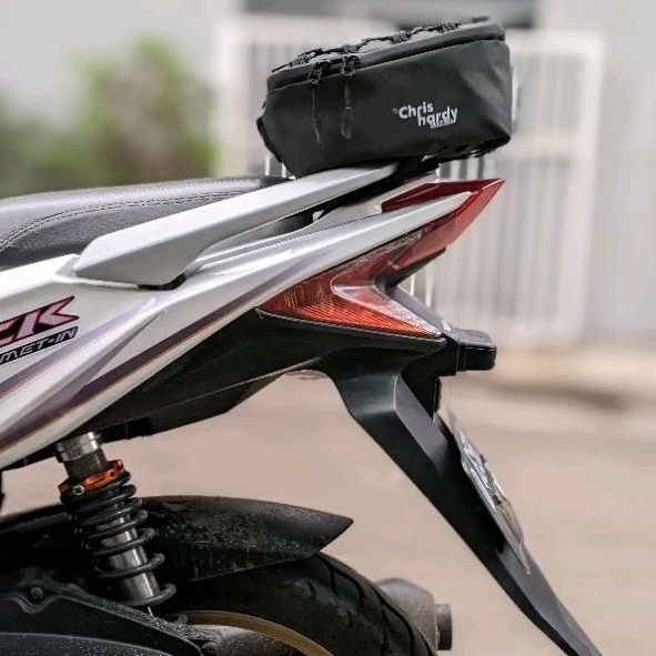 UIO SIDE BAG TOURING BACKRACK WATEROOF TAS MOTOR SAMPING BELAKANG DEPAN BOX HONDA WIN FIZR RX KING