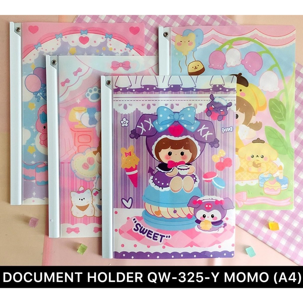 

DOCUMENT HOLDER MAP KERTAS PENJEPIT FOLDER ORGANIZER KERTAS A4 MOMO