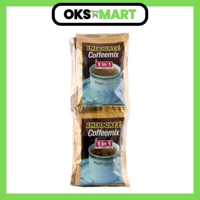 

Oksmart | Indocafe Coffeemix 3in1 renceng isi 10s
