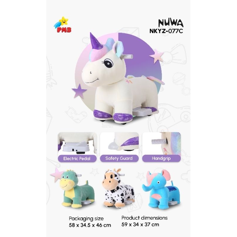 Mainan Aki Anak animal karakter Nuwa NKYZ-077C