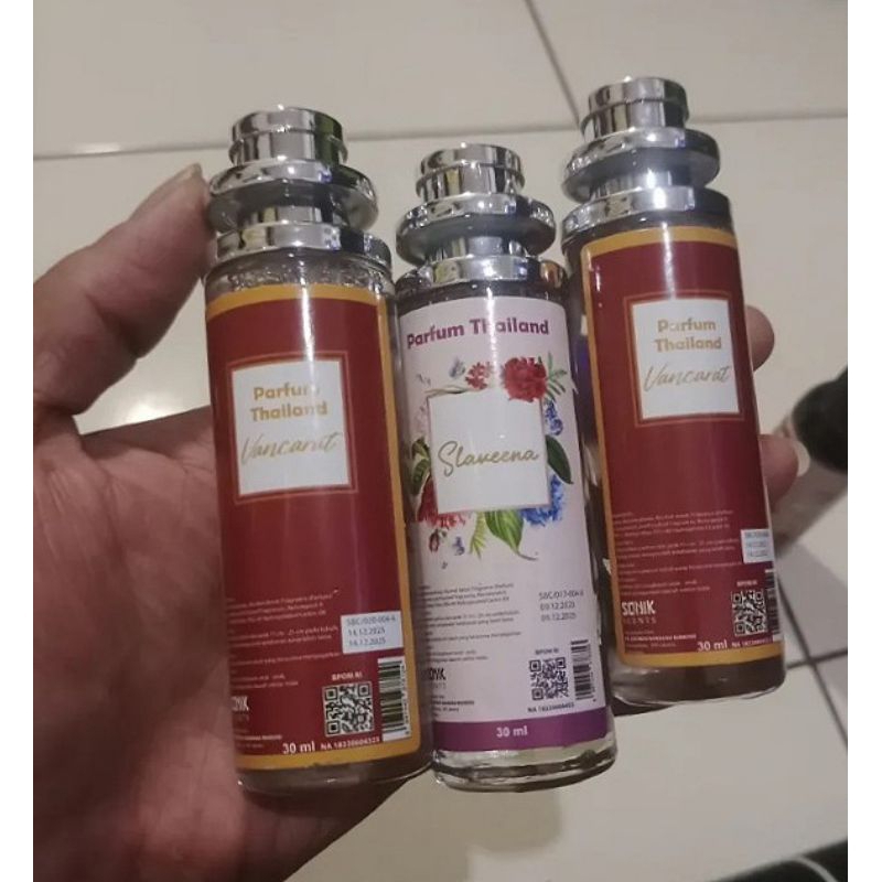Botol Parfum Kosong Ukuran 35ml Drat / Botol Parfum Thailand 35ml