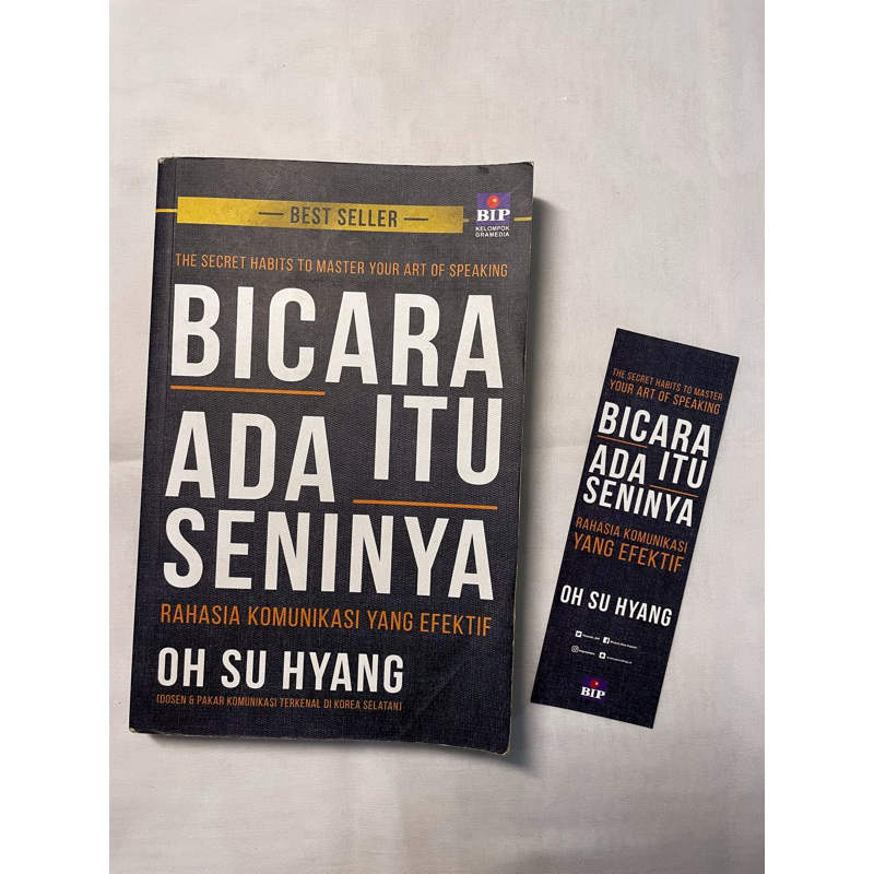 Buku Bicara Itu Ada Seninya Preloved
