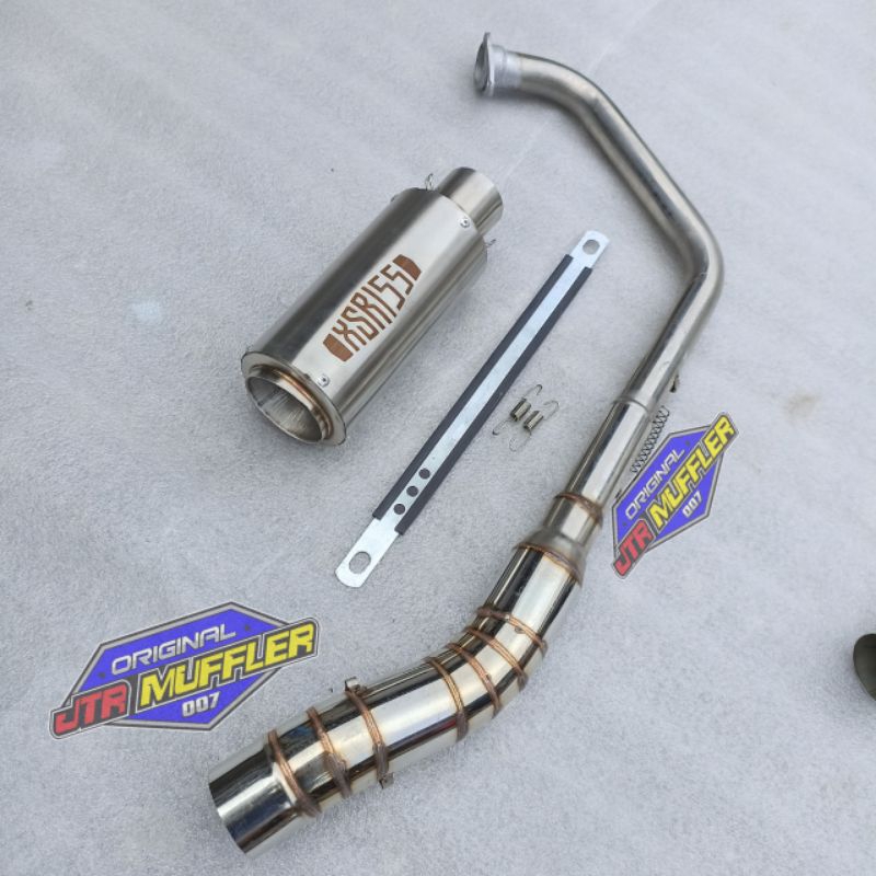 Knalpot racing Xsr 155 Knalpot custom Xsr 155 Full set lengkap