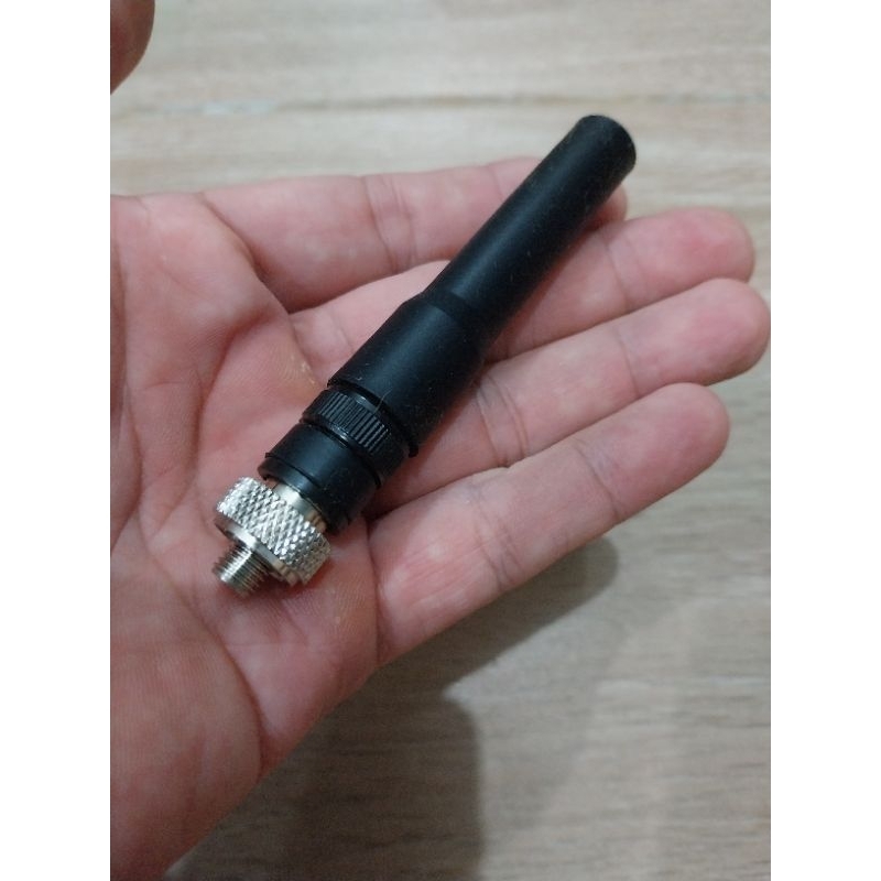 antena ht mini dualband uhf dan vhf buat ht motorola gp328 gp338