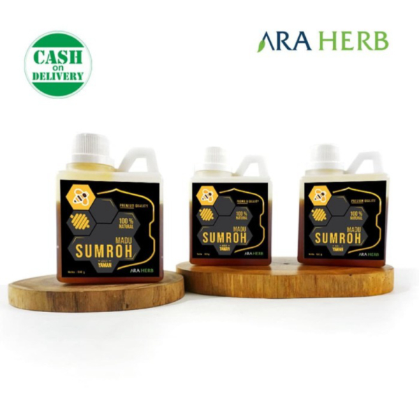 

Jual Madu Yaman Sumroh 500gr / Madu Herbal Asli / Madu Murni Import Berkualitas
