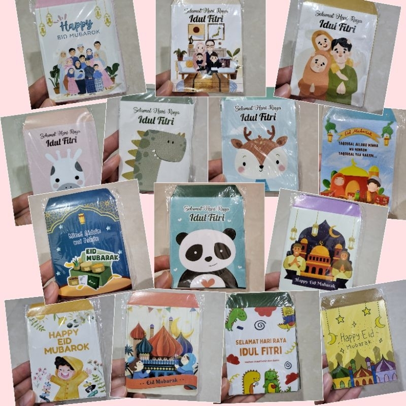 

Angpao Angpau Lebaran Amplop Lebaran Idul Fitri Karakter Lucu