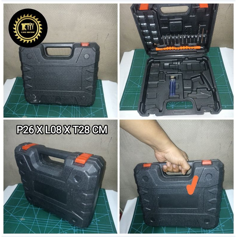 tools box koper hardcase bor cordless 12V JLD SUNC MONAKE