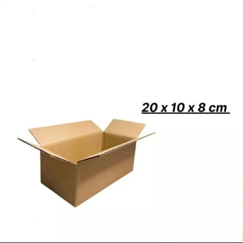 

Kardus box packing ukuran 20x10x8 cm tebal baru kuat