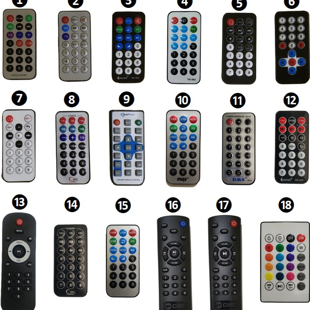 Pwm Remote Speaker Remote MP3 Remote Arduino Kit Remote MP5 Remote MP3 Car Player c Special Edition