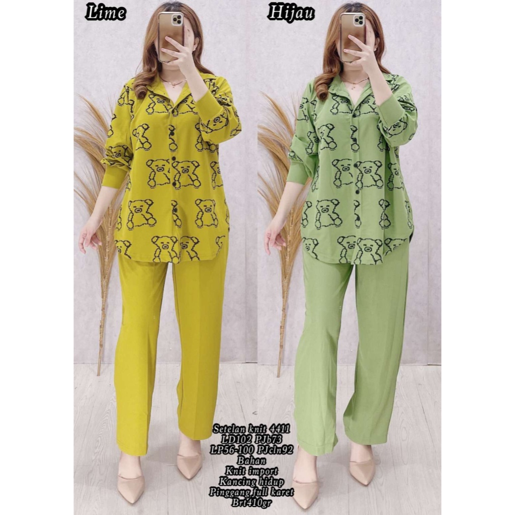 SETELAN KNIT 4411 KNIT IMPORT