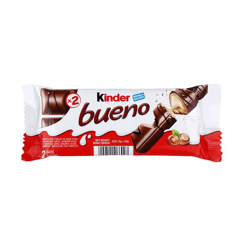 

Kinder bueno isi 2 pcs (21,5 gram)