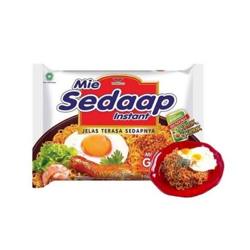 

Mie Sedaap Goreng 90 gram | Mie Instant Sedap Goreng