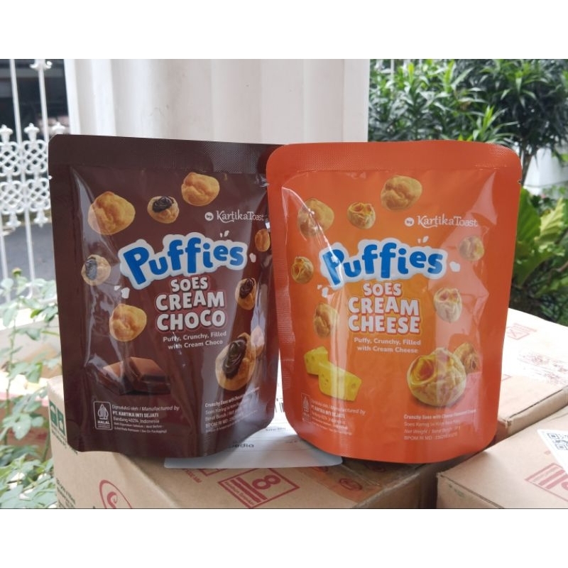 

Kartika toast puffies 33gr soes cream choco & cheese