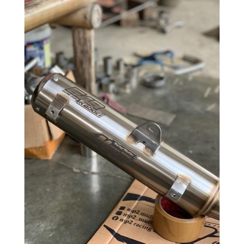 knalpot  standar racing jupiter z jupiter z1 vega r mp2 muffler