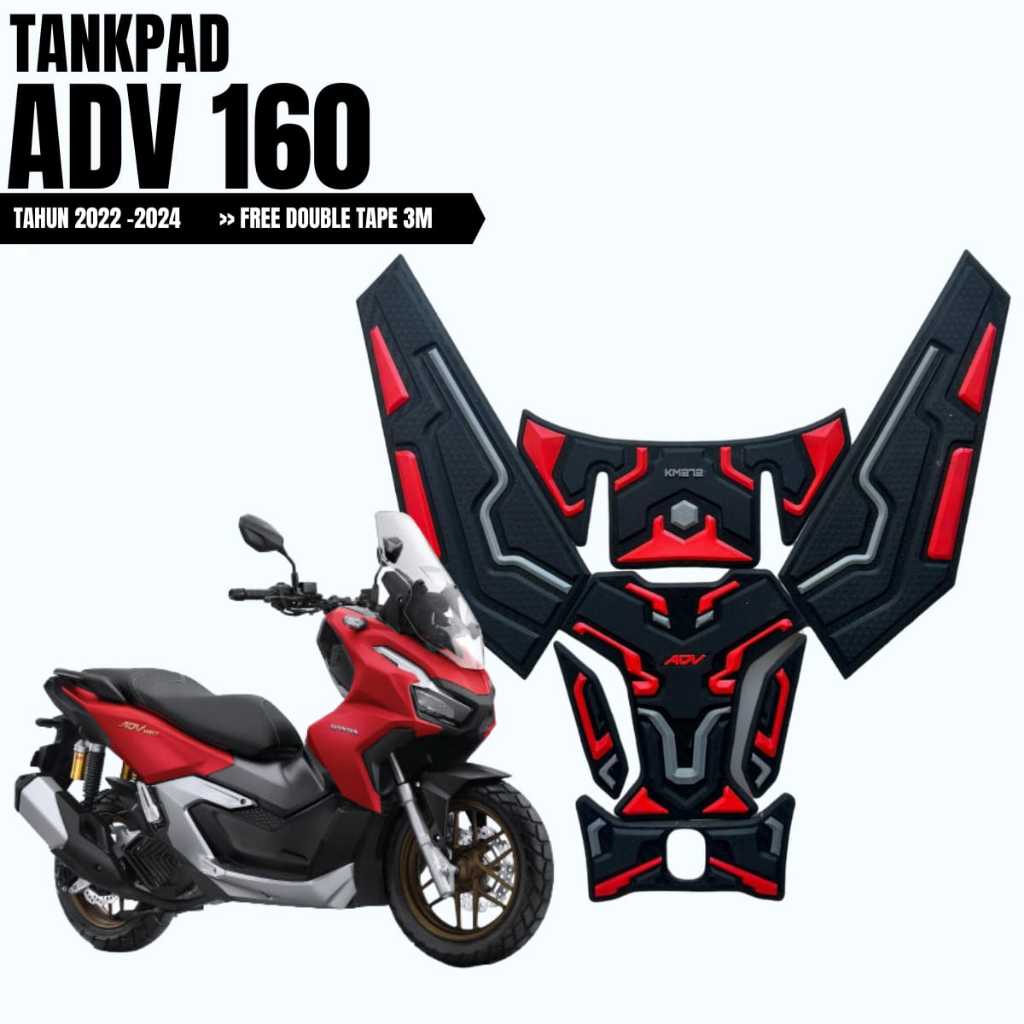 Tankpad ADV 160 2022 - 2024 Bahan Karet Premium - Aksesoris Honda