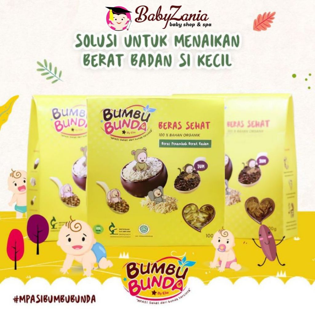 

Bumbu Bunda by Elia Beras Organik Sehat 100g