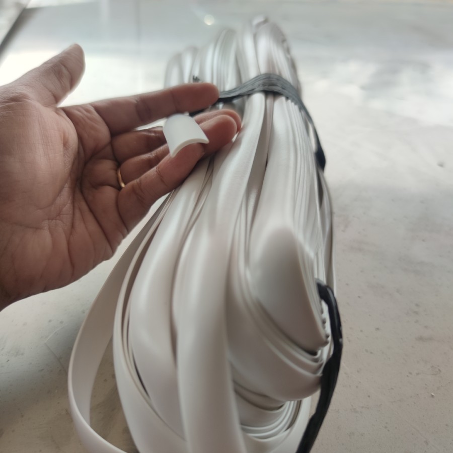 }}}}}}] karet plint aluminium putih 40mtr