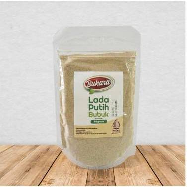 

Lada Putih Bubuk 50gram/ Merica Putih Bubuk Premium Quality