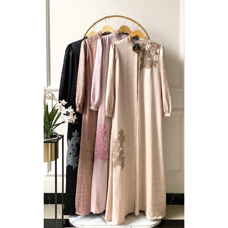 Rosaline dress zalifa/dress terbaru zalifa/dress eid series