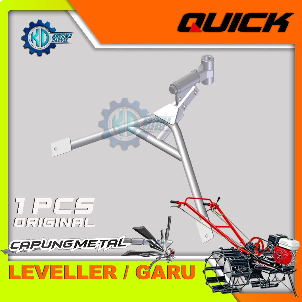 LEVELER SUB GROUP, CAPUNG METAL  - GARU CAPUNG METAL - TRAKTOR QUICK - IMPLEMENT - ORIGINAL
