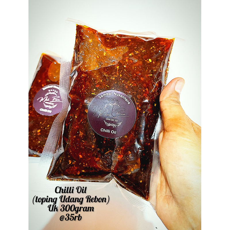 

Chilli Oil (toping Udang Rebon) 300gram