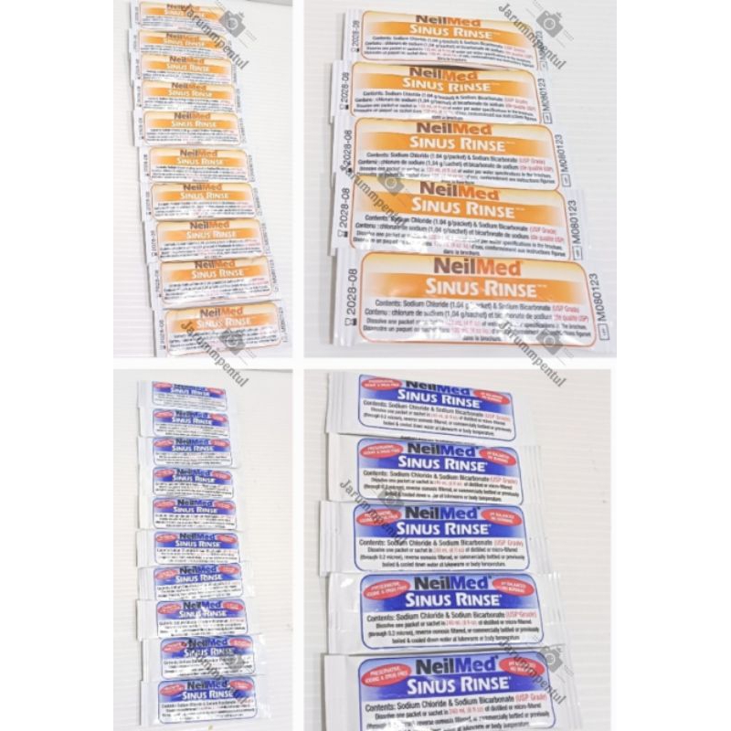 Neilmed Sinus Rinse ECERAN Adults//Kids 5pc/10pcs Neilmed