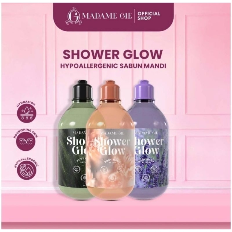 Madam Gie Shower Glow-Hypoallergenic Sabun Mandi