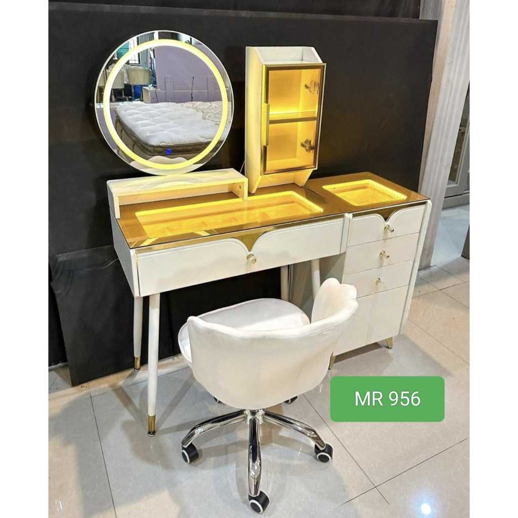 Meja Rias Lampu Touch Screen - Meja Rias Import Mewah Type 956 - Medan