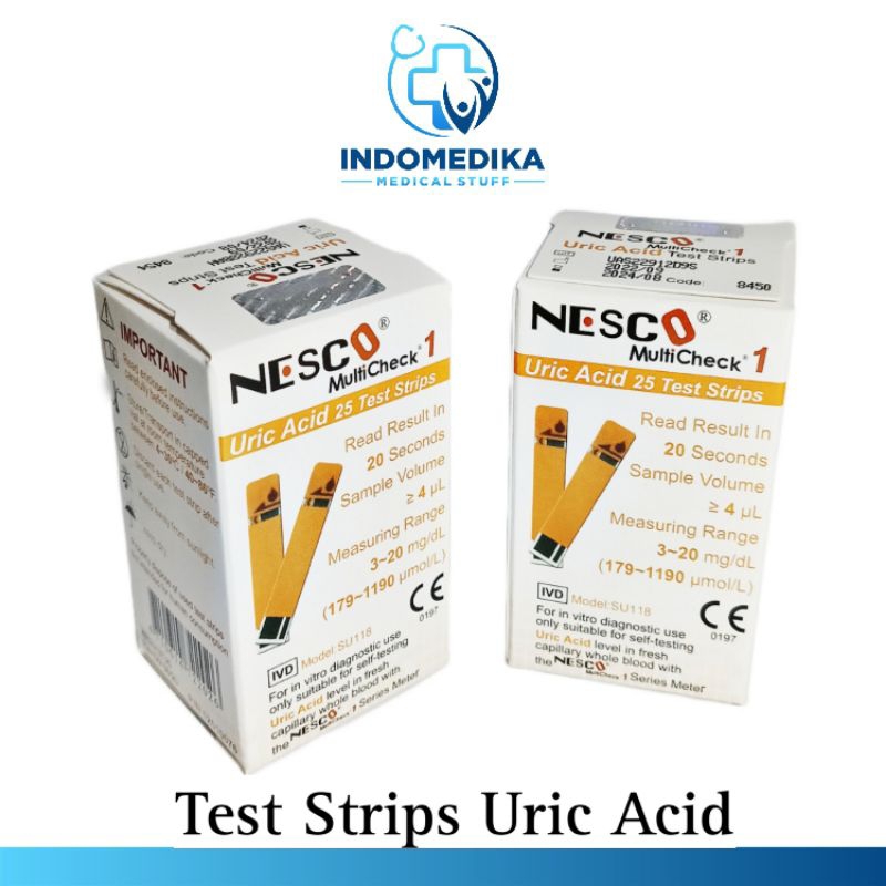 Strip Asam Urat Nesco / Strip urid acid nesco / Ua Nesco / Nesco Asam Urat
