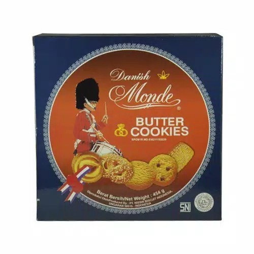 

Monde Butter Cookies Blue Shell [454 gr]