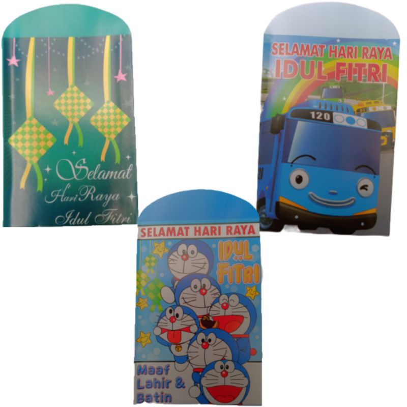 

amplop idul fitri 10 pcs satu gambar,ukuran 7x18cm