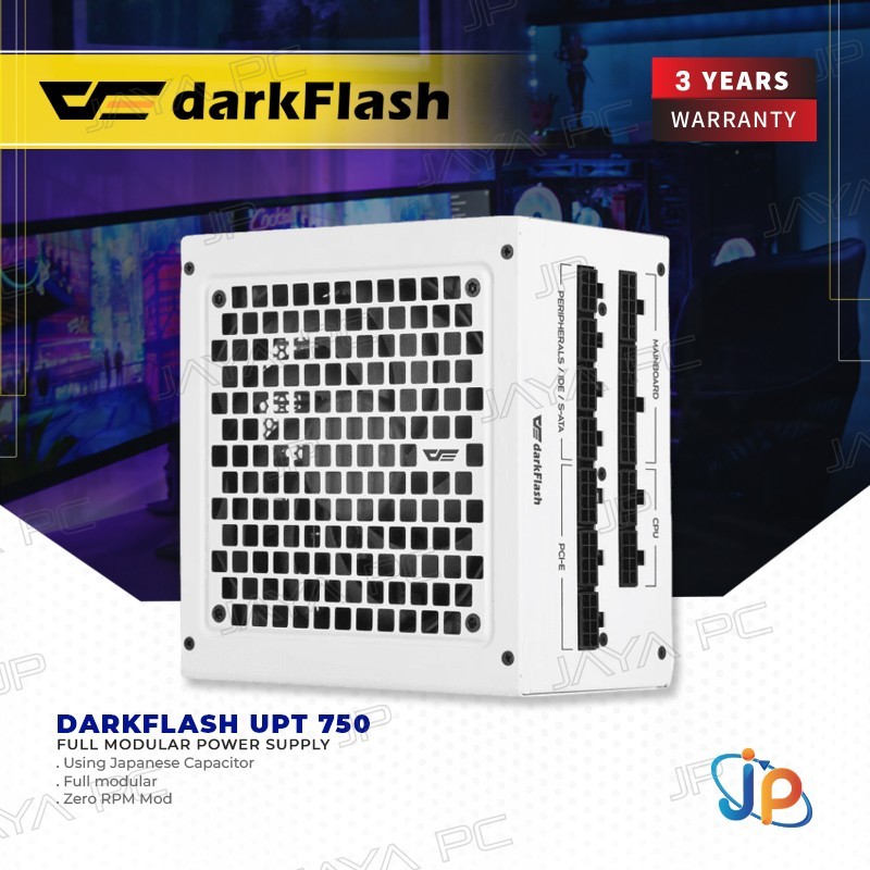 darkFlash UPT 750W PSU - Power Supply 750 Watt 80+ Gold