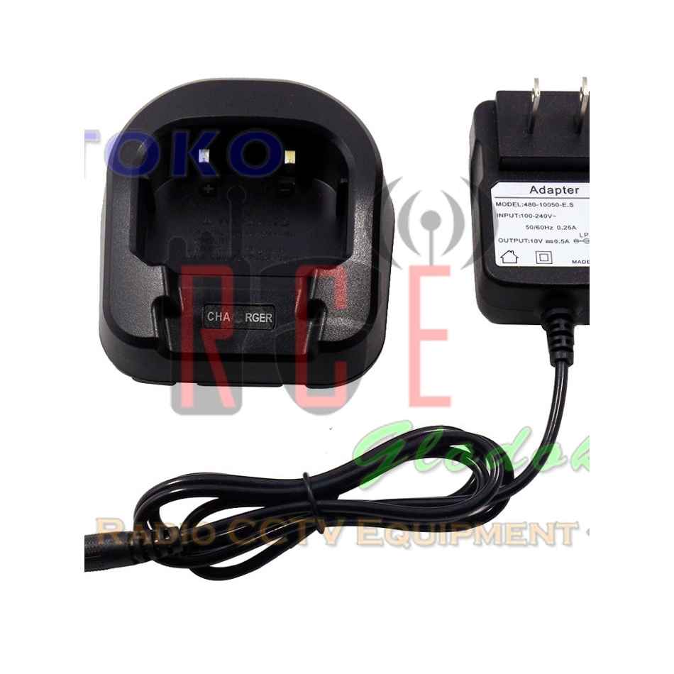 Charger UV-82 HT Baofeng Ori Baru UV82 UV 82 Walkie Talkie