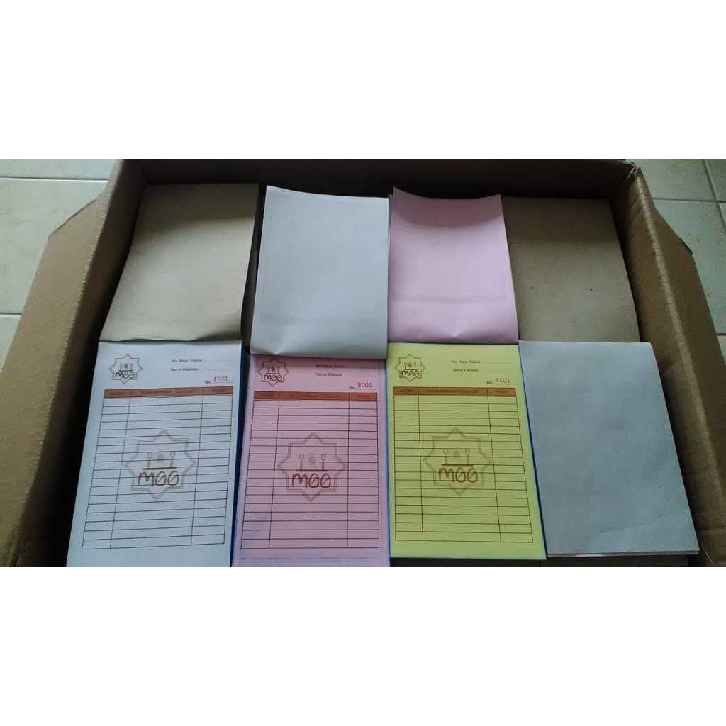 

Cetak nota custom 1 rim 2ply free design