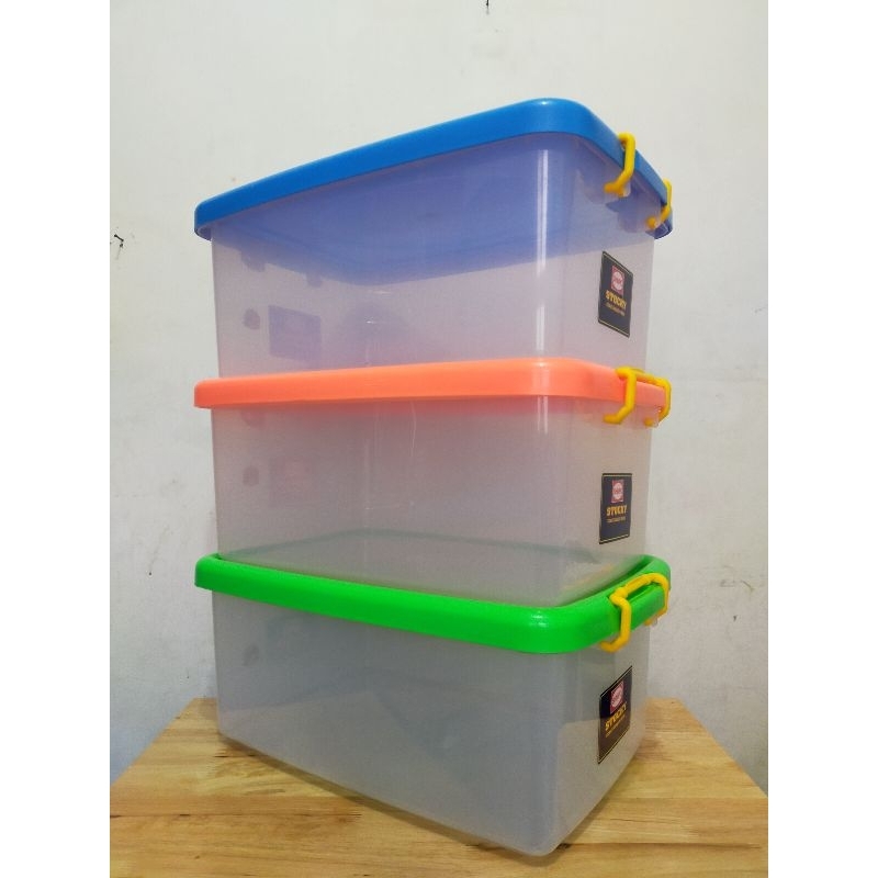Container Box Shinpo 30Liter Stocky SIP 123-5 / Storage Box / Kotak Penyimpanan Serbaguna 30L / Cont