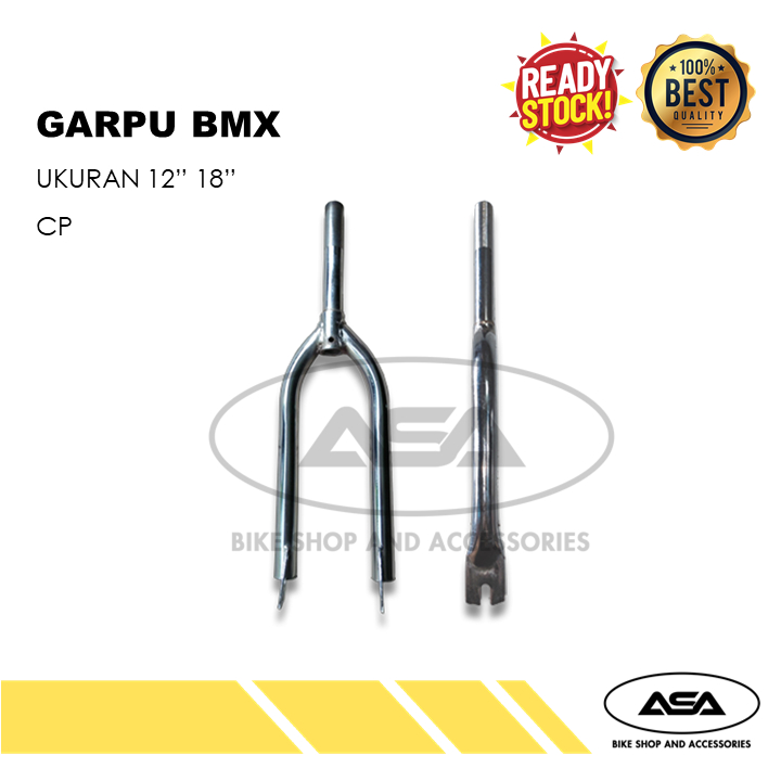 Fork Garpu Sepeda Anak Sepeda BMX Sepeda Mini/ctb ukuran 12” / 18” murah baru